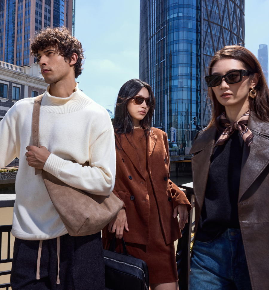 Новый кампейн RE AW25 в Шанхае