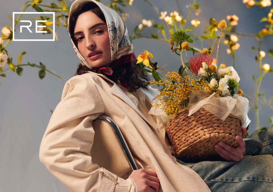 Новый кампейн RE SS26 Blooming mood
