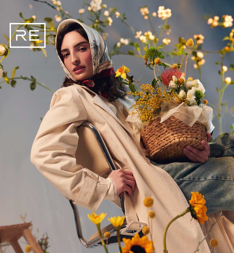 Новый кампейн RE SS26 Blooming mood